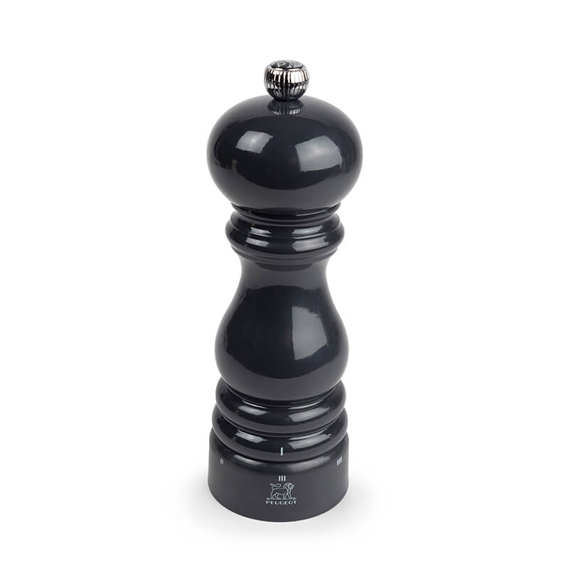 Peugeot Paris manuelle Pfeffermühle aus Holz mit u'Select-System schiefergrau, 18 cm weitere Ansicht Peugeot Paris manuelle Pfeffermühle aus Holz mit u'Select-System schiefergrau, 18 cm