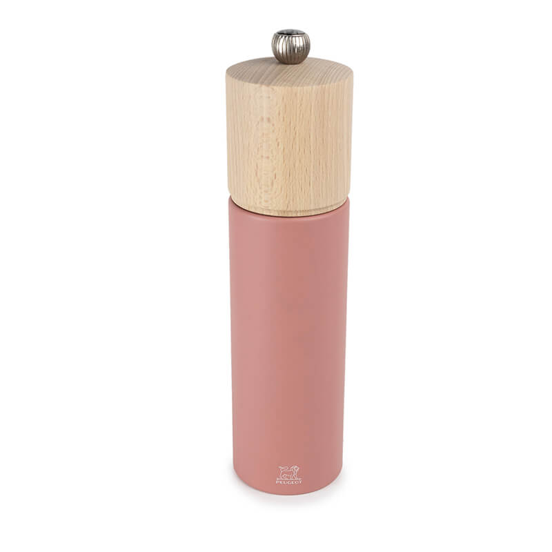 Peugeot Boreal Pfeffermühle 21 cm aus Buchenholz, altrosa weitere Ansicht Peugeot Boreal Pfeffermühle 21 cm aus Buchenholz, altrosa