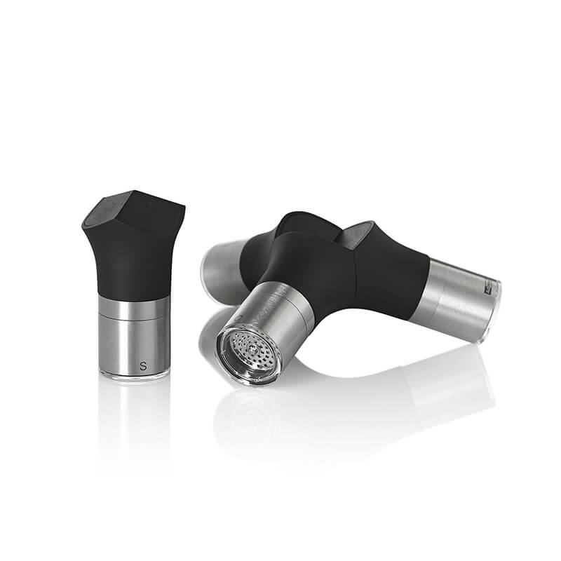 AdHoc 4-in-1 Mühle GIANT magnetisch für Pfeffer, Salz & Chili mit Ceramic Mahlwerke CeraCut® und original SchneidWerk® aus Edelstahl & Kunststoff weitere Ansicht AdHoc 4-in-1 Mühle GIANT magnetisch für Pfeffer, Salz & Chili mit Ceramic Mahlwerke CeraCut® und original SchneidWerk® aus Edelstahl & Kunststoff