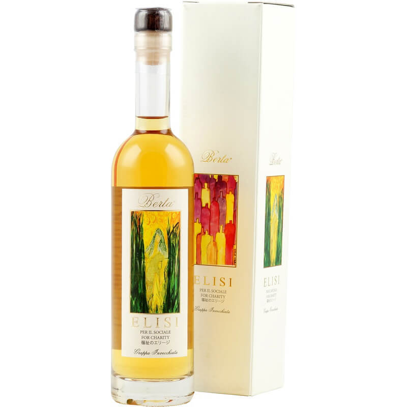Grappa Berta Elisi - edler Spitzengrappa, 1 l weitere Ansicht Grappa Berta Elisi - edler Spitzengrappa, 1 l