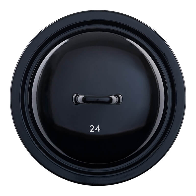 Riess Zwergen & Riesen Deckel schwarz, 24 cm weitere Ansicht Riess Zwergen & Riesen Deckel schwarz, 24 cm