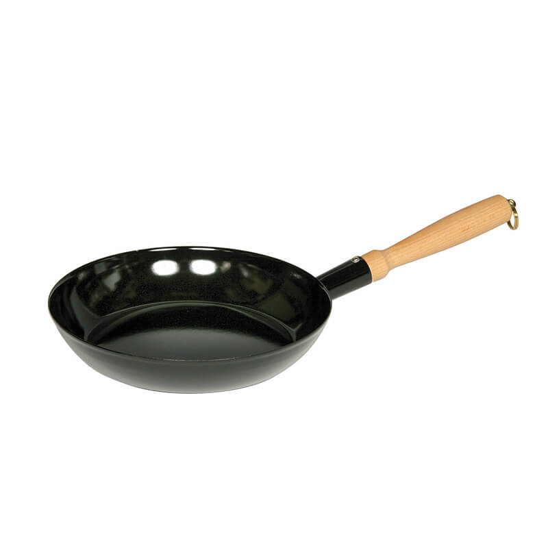Riess Holzknechtpfanne Classic aus Schwarzemaille, 20 cm weitere Ansicht Riess Holzknechtpfanne Classic aus Schwarzemaille, 20 cm
