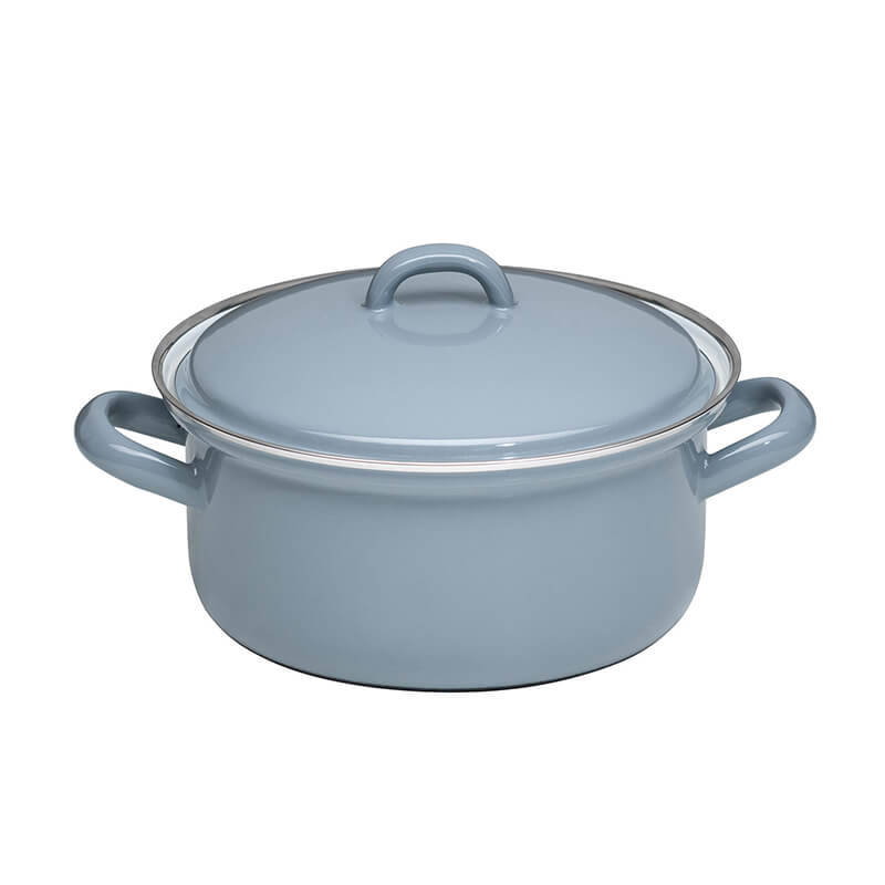 Riess Kasserolle mit Deckel grau, 18 cm - 1,5 l weitere Ansicht Riess Kasserolle mit Deckel grau, 18 cm - 1,5 l