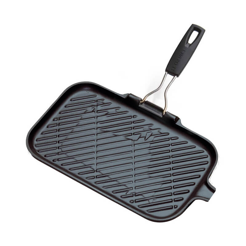 Le Creuset Steakgrillpfanne rechteckig schwarz, 36 cm weitere Ansicht Le Creuset Steakgrillpfanne rechteckig schwarz, 36 cm
