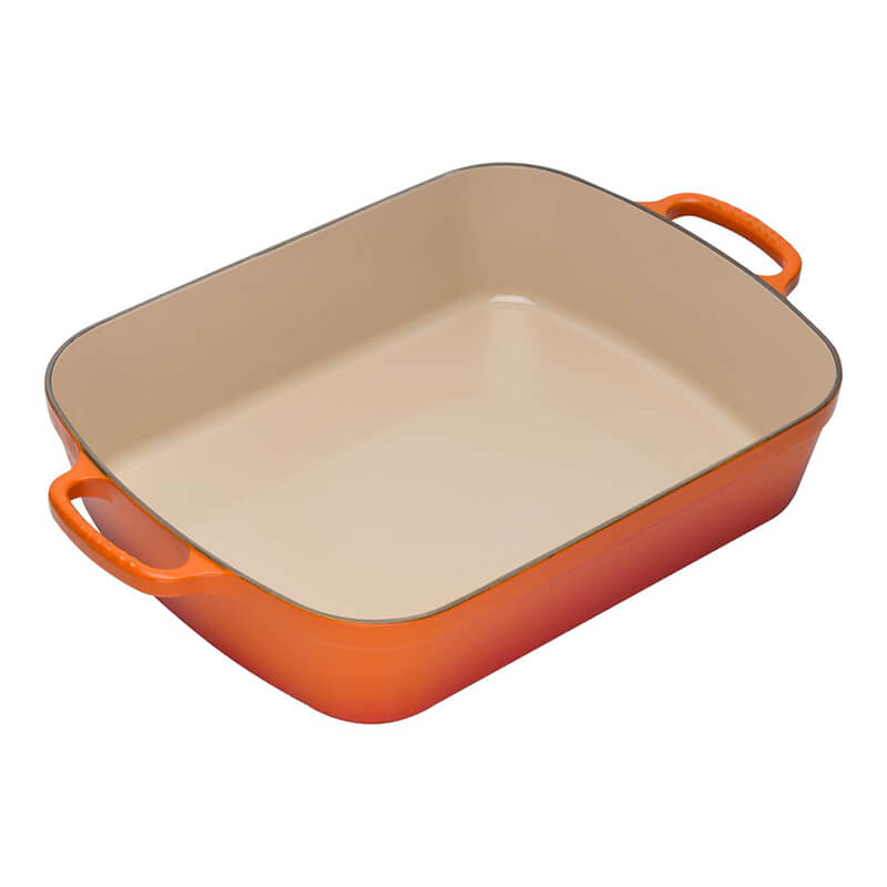Le Creuset Bratreine Signature Gusseisen ofenrot, 37 x 29 cm weitere Ansicht Le Creuset Bratreine Signature Gusseisen ofenrot, 37 x 29 cm