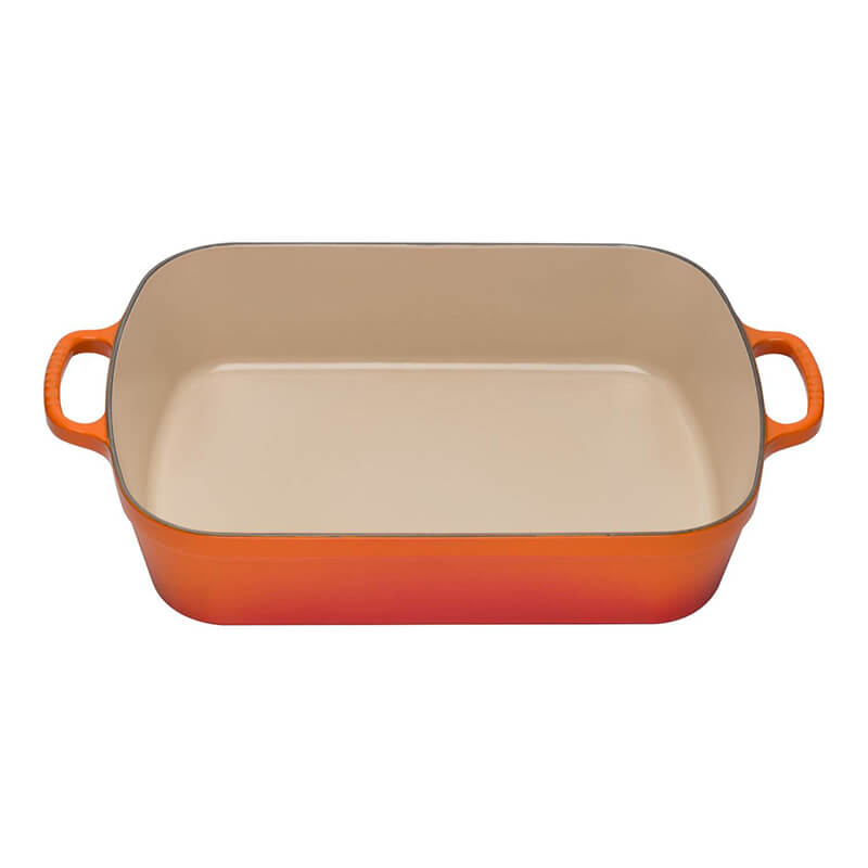Le Creuset Bratreine Signature Gusseisen ofenrot, 37 x 29 cm weitere Ansicht Le Creuset Bratreine Signature Gusseisen ofenrot, 37 x 29 cm