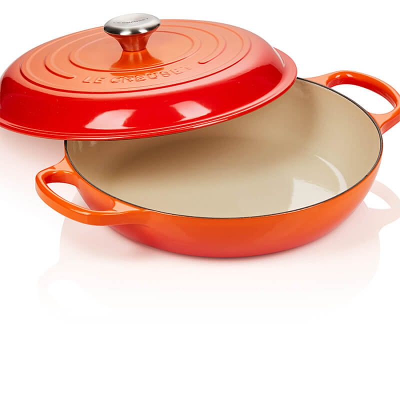 Le Creuset Gourmet-Profitopf Signature ofenrot, 30 cm weitere Ansicht Le Creuset Gourmet-Profitopf Signature ofenrot, 30 cm