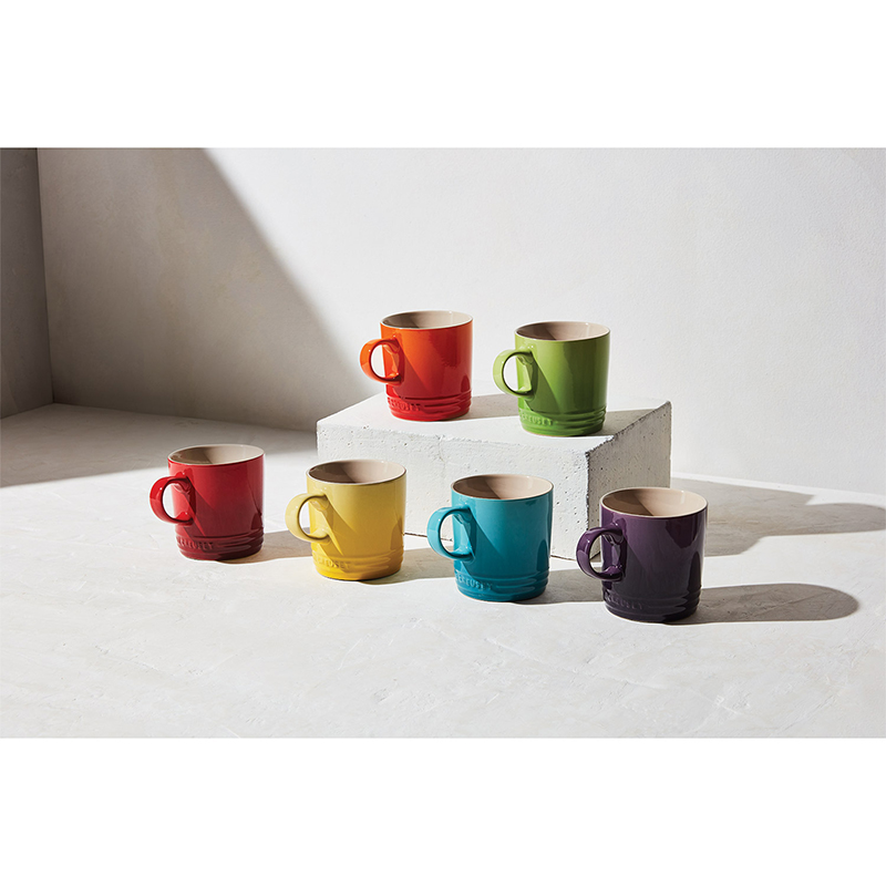 Le Creuset Espressotassen 6er-Set Regenbogen, je 100 ml weitere Ansicht Le Creuset Espressotassen 6er-Set Regenbogen, je 100 ml