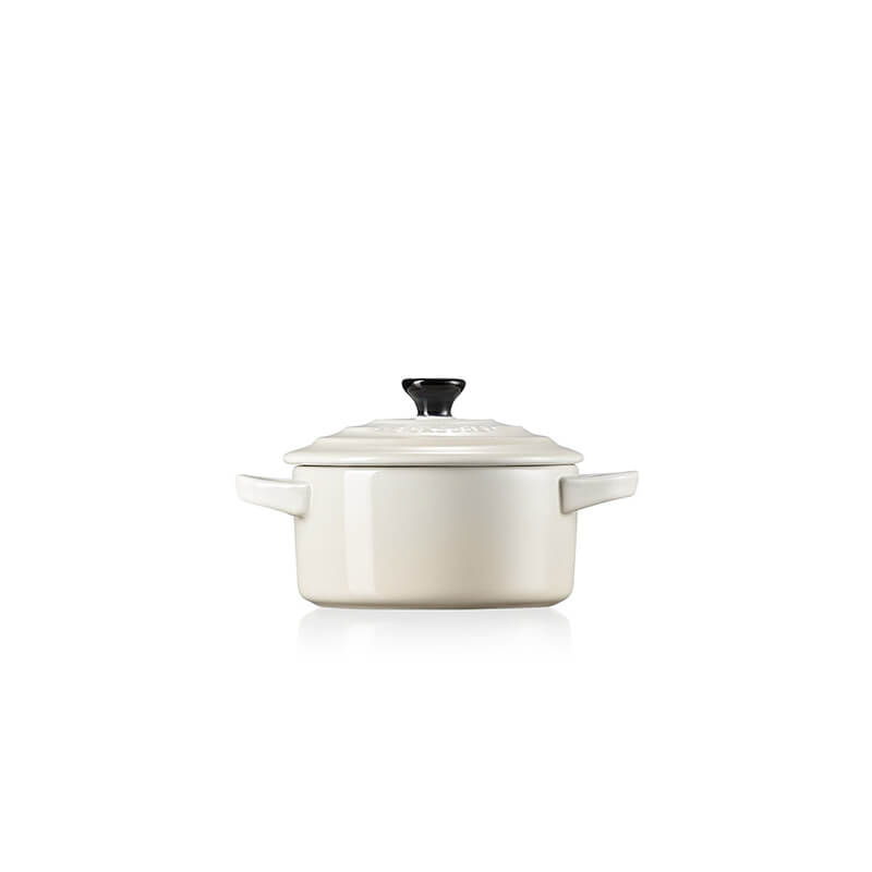 Le Creuset Mini Cocotte meringue weitere Ansicht Le Creuset Mini Cocotte meringue