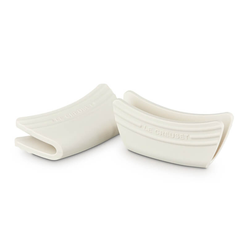 Le Creuset Griffschutz aus Silikon 2er Set, meringue weitere Ansicht Le Creuset Griffschutz aus Silikon 2er Set, meringue