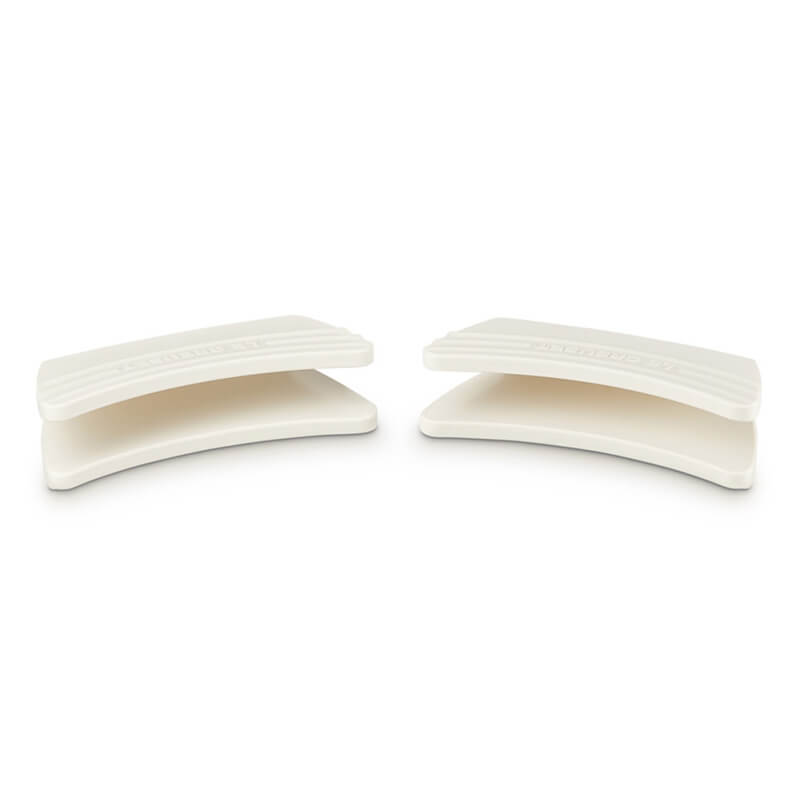 Le Creuset Griffschutz aus Silikon 2er Set, meringue weitere Ansicht Le Creuset Griffschutz aus Silikon 2er Set, meringue
