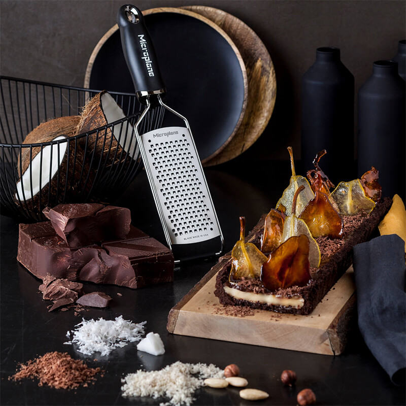 Microplane Gourmet Reibe, grobe Klinge weitere Ansicht Microplane Gourmet Reibe, grobe Klinge