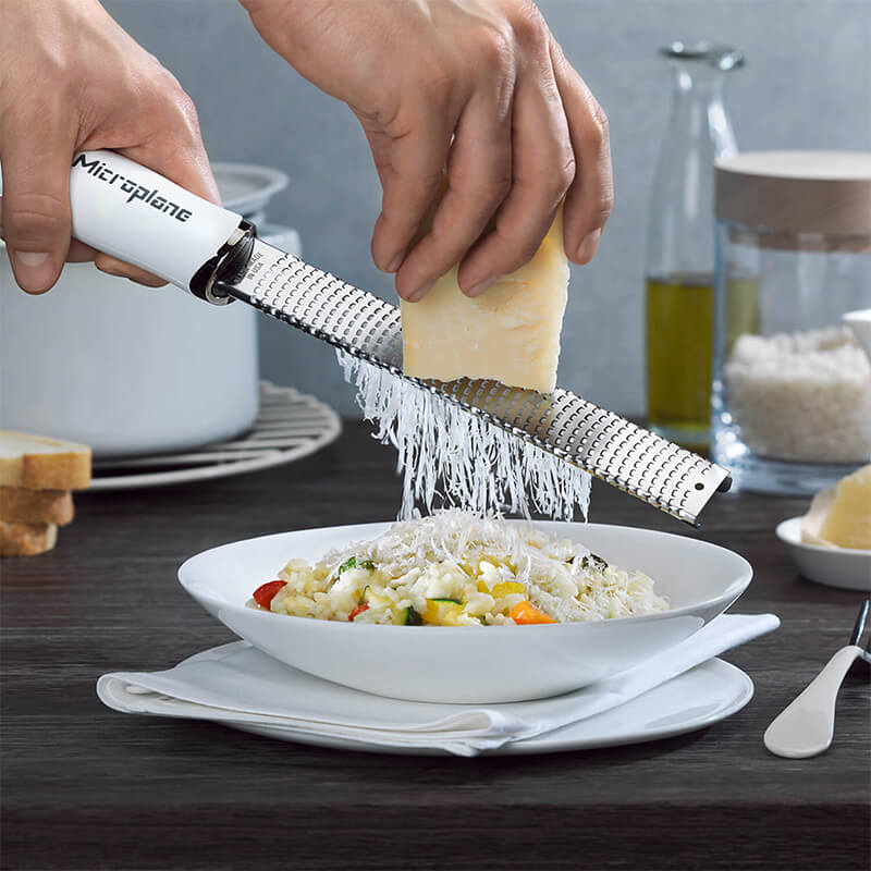 Microplane Premium Zester / Reibe weiß