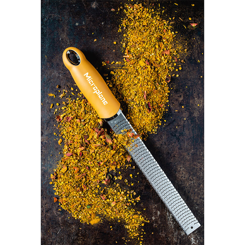 Microplane Premium Zester / Reibe, Senfgelb weitere Ansicht Microplane Premium Zester / Reibe, Senfgelb