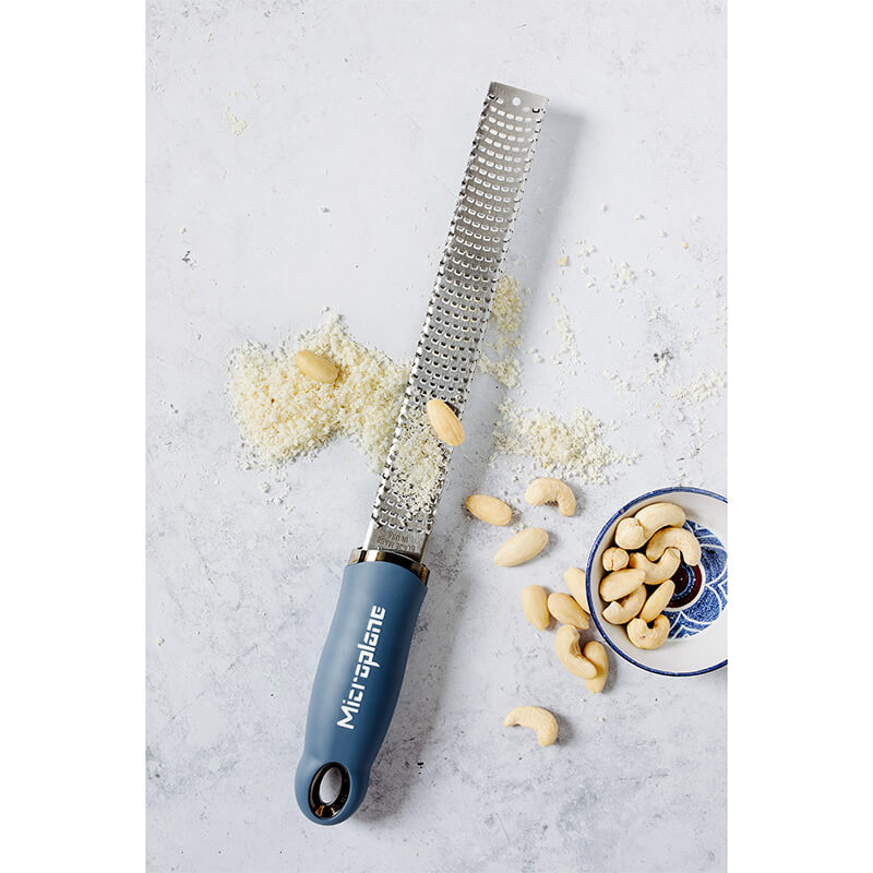 Microplane Premium Zester / Reibe, Denim Blau