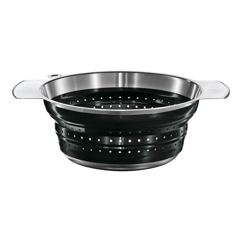 Rösle Seiher faltbar schwarz, 24 cm weitere Ansicht Rösle Seiher faltbar schwarz, 24 cm