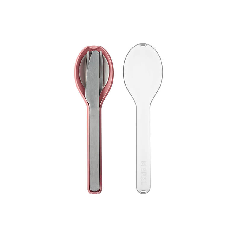 Mepal Besteckset Ellipse 3-teilig nordic pink weitere Ansicht Mepal Besteckset Ellipse 3-teilig nordic pink