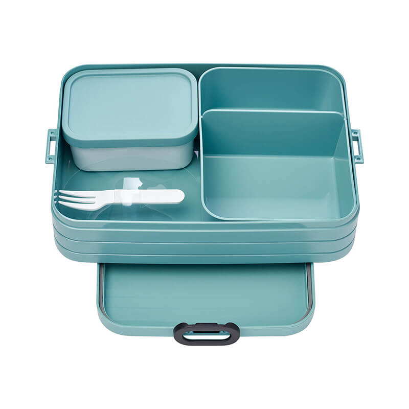 Mepal Bento Lunchbox - take a break nordic green, large