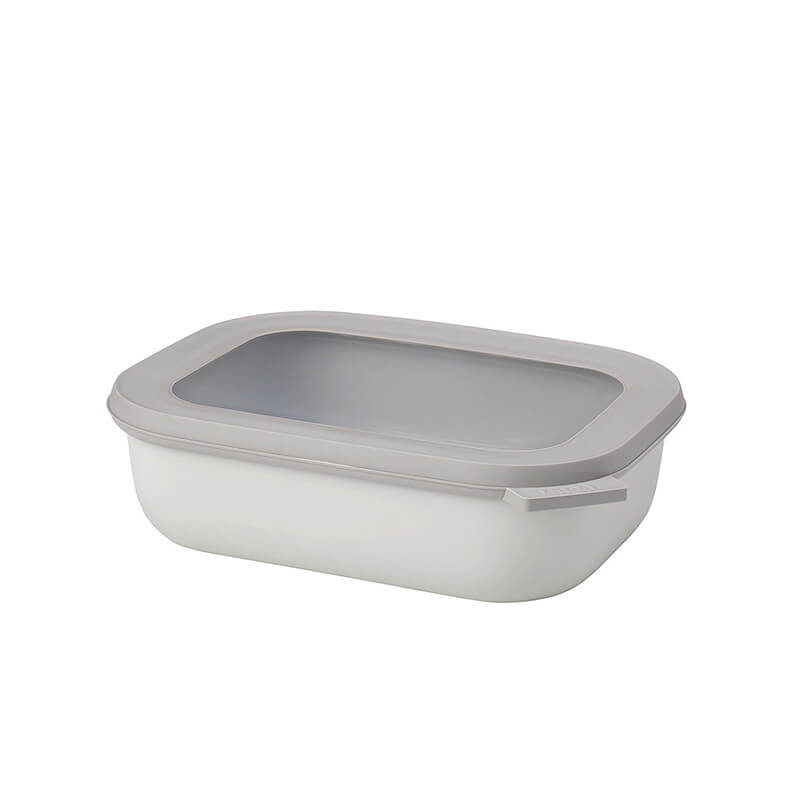 Mepal Multischüssel Cirqula rechteckig nordic white, 1000 ml weitere Ansicht Mepal Multischüssel Cirqula rechteckig nordic white, 1000 ml