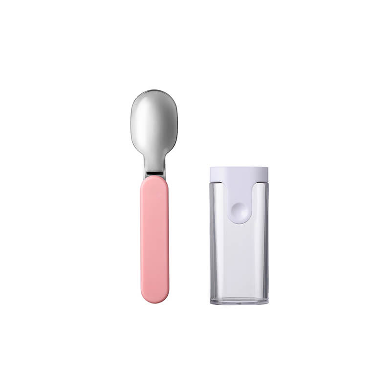 Mepal faltbarer Löffel Ellipse, nordic pink weitere Ansicht Mepal faltbarer Löffel Ellipse, nordic pink