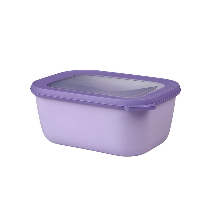 Mepal Multischüssel Cirqula rechteckig nordic lilac, 1500 ml weitere Ansicht Mepal Multischüssel Cirqula rechteckig nordic lilac, 1500 ml
