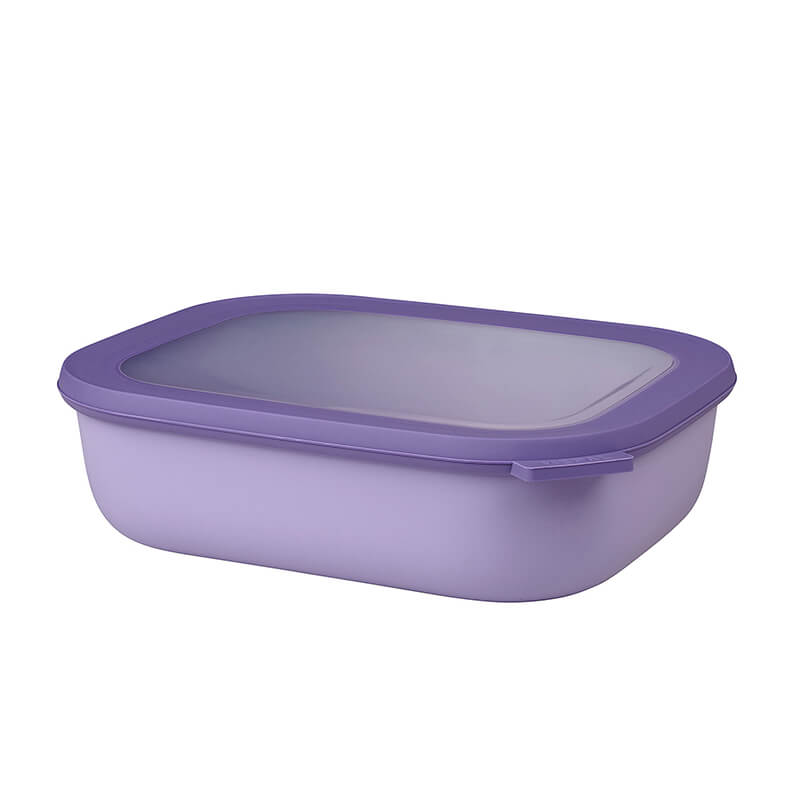 Mepal Multischüssel Cirqula rechteckig nordic lilac, 2000 ml weitere Ansicht Mepal Multischüssel Cirqula rechteckig nordic lilac, 2000 ml