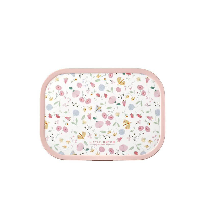 Mepal Brotdose Campus mit Bento-Einsatz für Kinder, Flowers & Butterflies weitere Ansicht Mepal Brotdose Campus mit Bento-Einsatz für Kinder, Flowers & Butterflies
