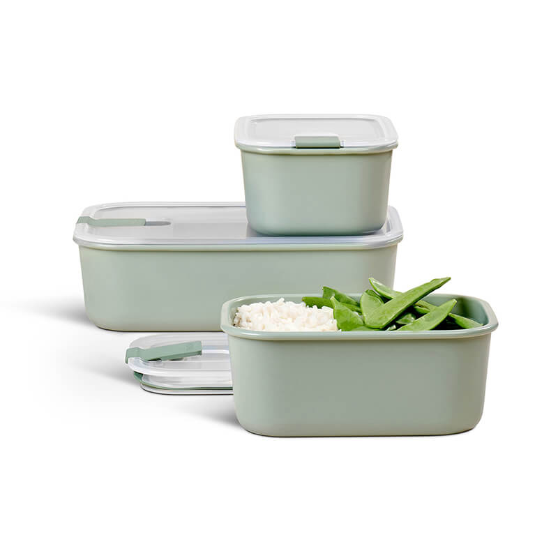 Mepal Set Frischhaltedosen EasyClip nordic sage - 2 x 700 ml, 1500 ml weitere Ansicht Mepal Set Frischhaltedosen EasyClip nordic sage - 2 x 700 ml, 1500 ml