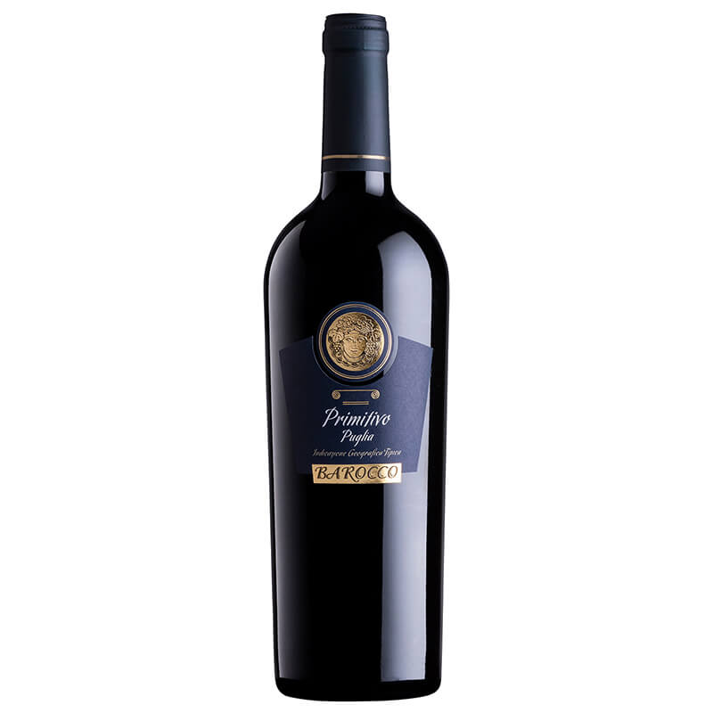 Barocco Primitivo Puglia IGT, 0,75 l weitere Ansicht Barocco Primitivo Puglia IGT, 0,75 l