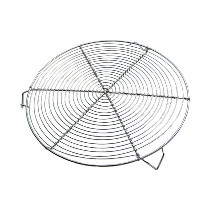 De Buyer Edelstahl-Rost rund mit 3 Füßen - 32 cm weitere Ansicht De Buyer Edelstahl-Rost rund mit 3 Füßen - 32 cm