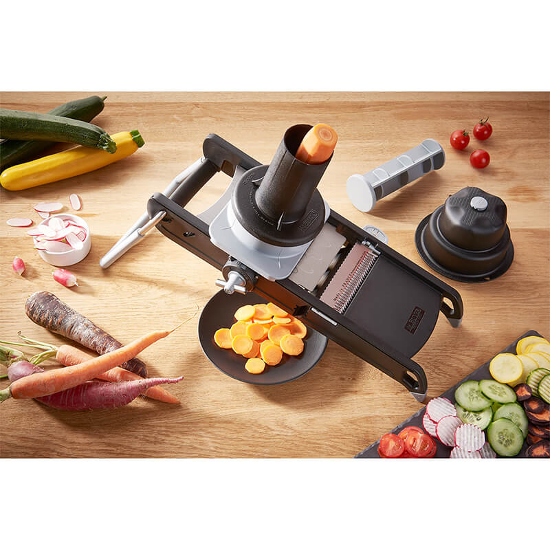 De Buyer Gravity Set Schneidhilfe für Mandoline weitere Ansicht De Buyer Gravity Set Schneidhilfe für Mandoline