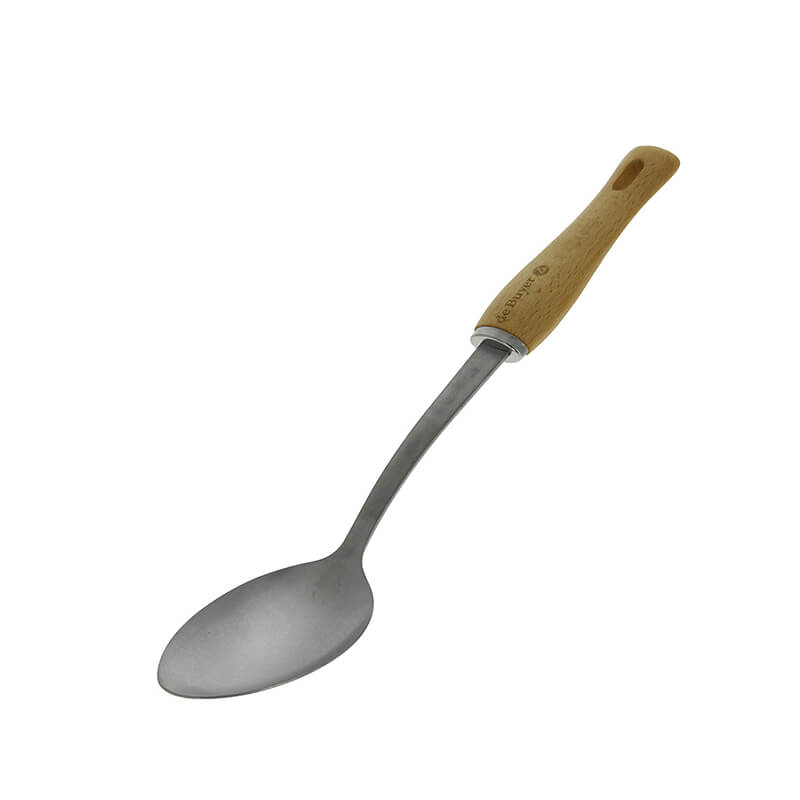 De Buyer Servierlöffel B Bois aus Edelstahl & Holz, 33,5 cm weitere Ansicht De Buyer Servierlöffel B Bois aus Edelstahl & Holz, 33,5 cm