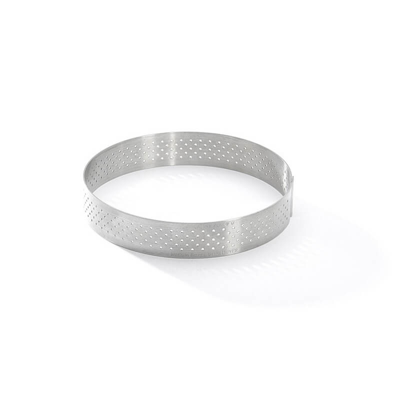 De Buyer Tortenring perforiert aus Edelstahl Ø 10,5 cm weitere Ansicht De Buyer Tortenring perforiert aus Edelstahl Ø 10,5 cm