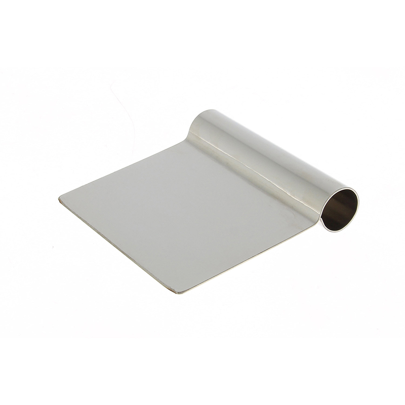 De Buyer Teigschaber aus Edelstahl 12 cm, gerade weitere Ansicht De Buyer Teigschaber aus Edelstahl 12 cm, gerade