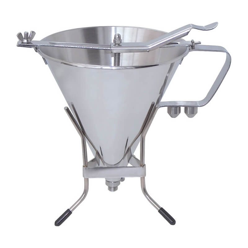 De Buyer Fondanttrichter Kwik Pro Edelstahl mit Standfuss 1,9l weitere Ansicht De Buyer Fondanttrichter Kwik Pro Edelstahl mit Standfuss 1,9l