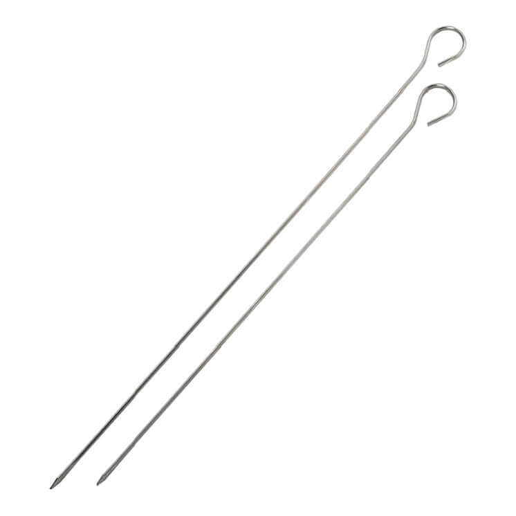 De Buyer Grillspieße 10 Stk. aus Chromstahl, 30 cm weitere Ansicht De Buyer Grillspieße 10 Stk. aus Chromstahl, 30 cm