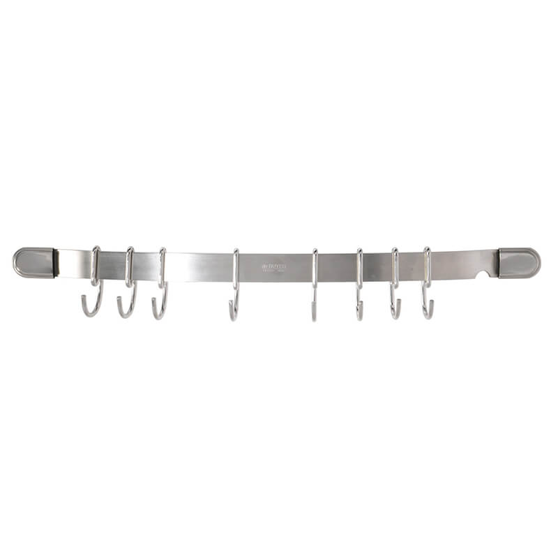 De Buyer Hängeleiste mit 8 abnehmbaren Haken aus Edelstahl, 38 cm weitere Ansicht De Buyer Hängeleiste mit 8 abnehmbaren Haken aus Edelstahl, 38 cm
