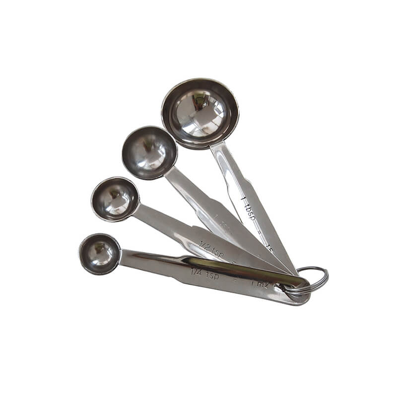 De Buyer Messlöffel-Set 4tlg. aus Edelstahl, 1 ml, 2,5 ml, 5 ml, 15 ml weitere Ansicht De Buyer Messlöffel-Set 4tlg. aus Edelstahl, 1 ml, 2,5 ml, 5 ml, 15 ml