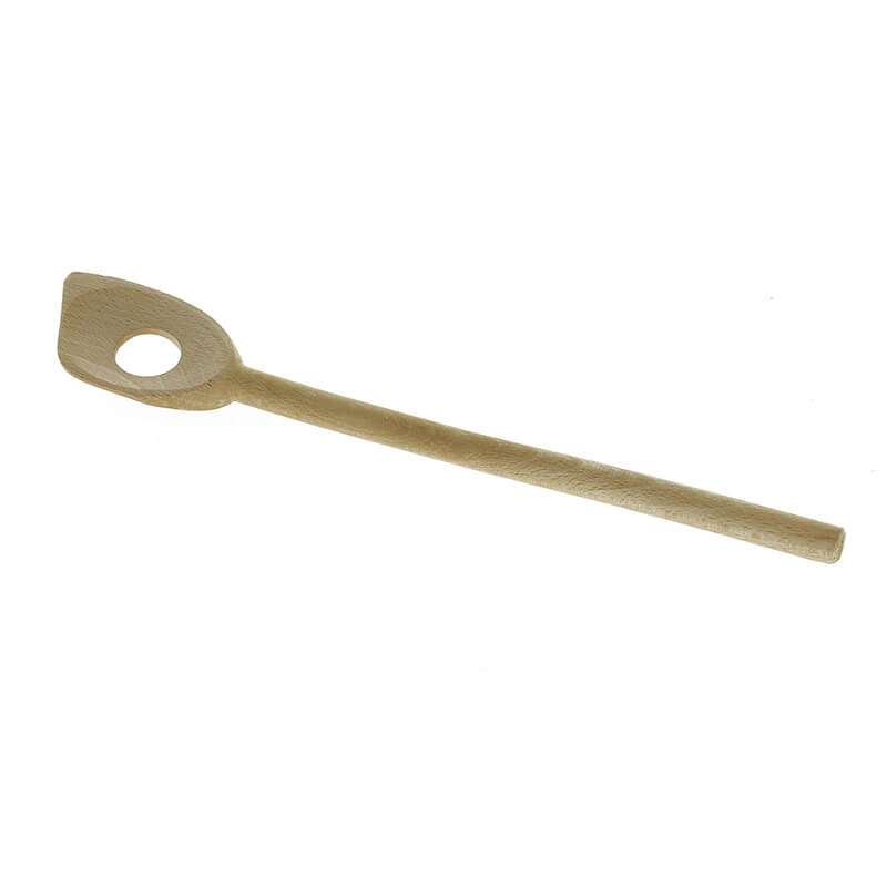 De Buyer Risottolöffel gelocht aus Holz 30 cm weitere Ansicht De Buyer Risottolöffel gelocht aus Holz 30 cm