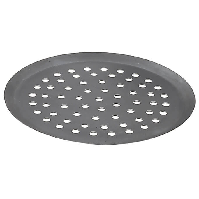 De Buyer Pizzablech gelocht aus Blaustahl, Ø 32 cm weitere Ansicht De Buyer Pizzablech gelocht aus Blaustahl, Ø 32 cm