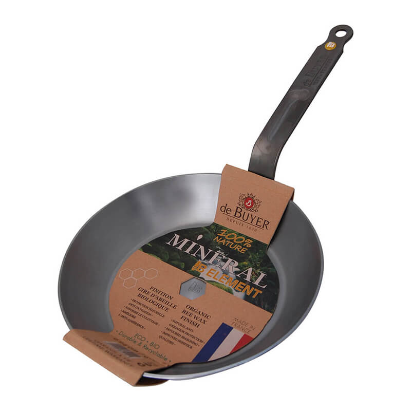 De Buyer Pfanne Mineral B Element Ø 28 cm aus Eisen weitere Ansicht De Buyer Pfanne Mineral B Element Ø 28 cm aus Eisen