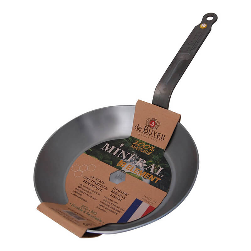 De Buyer Pfanne Mineral B Element Ø 32 cm aus Eisen weitere Ansicht De Buyer Pfanne Mineral B Element Ø 32 cm aus Eisen