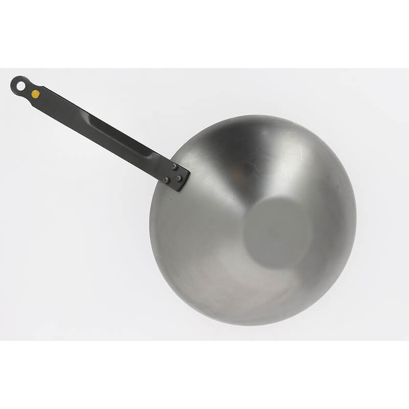 De Buyer Wok Mineral B Element Ø 24 cm mit Stielgriff aus Eisen weitere Ansicht De Buyer Wok Mineral B Element Ø 24 cm mit Stielgriff aus Eisen