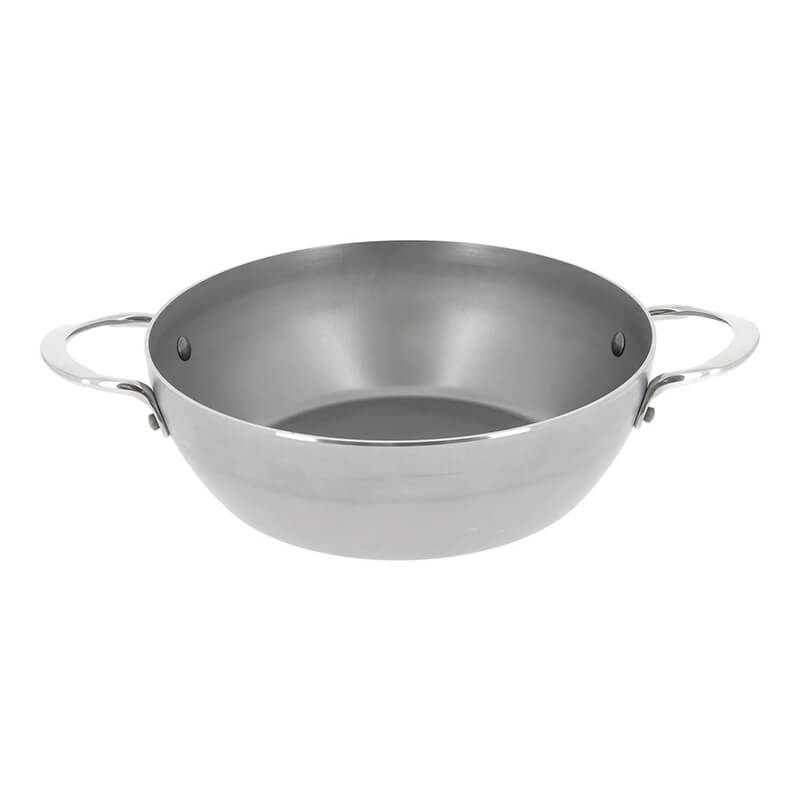De Buyer Bauernpfanne tief Mineral B Element Ø 28 cm mit Henkelgriff aus Eisen weitere Ansicht De Buyer Bauernpfanne tief Mineral B Element Ø 28 cm mit Henkelgriff aus Eisen