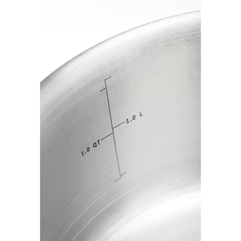 De Buyer Stielkasserole Alchimy 3-ply aus Edelstahl, 16 cm - 1,5 l