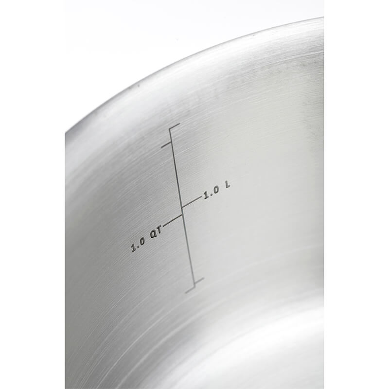 De Buyer Stielkasserole Alchimy 3-ply aus Edelstahl, 16 cm - 1,5 l weitere Ansicht De Buyer Stielkasserole Alchimy 3-ply aus Edelstahl, 16 cm - 1,5 l