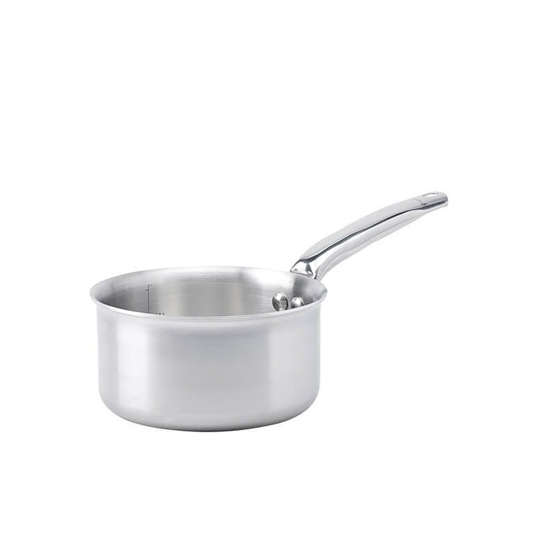 De Buyer Stielkasserole Alchimy 3-ply aus Edelstahl, 16 cm - 1,5 l weitere Ansicht De Buyer Stielkasserole Alchimy 3-ply aus Edelstahl, 16 cm - 1,5 l