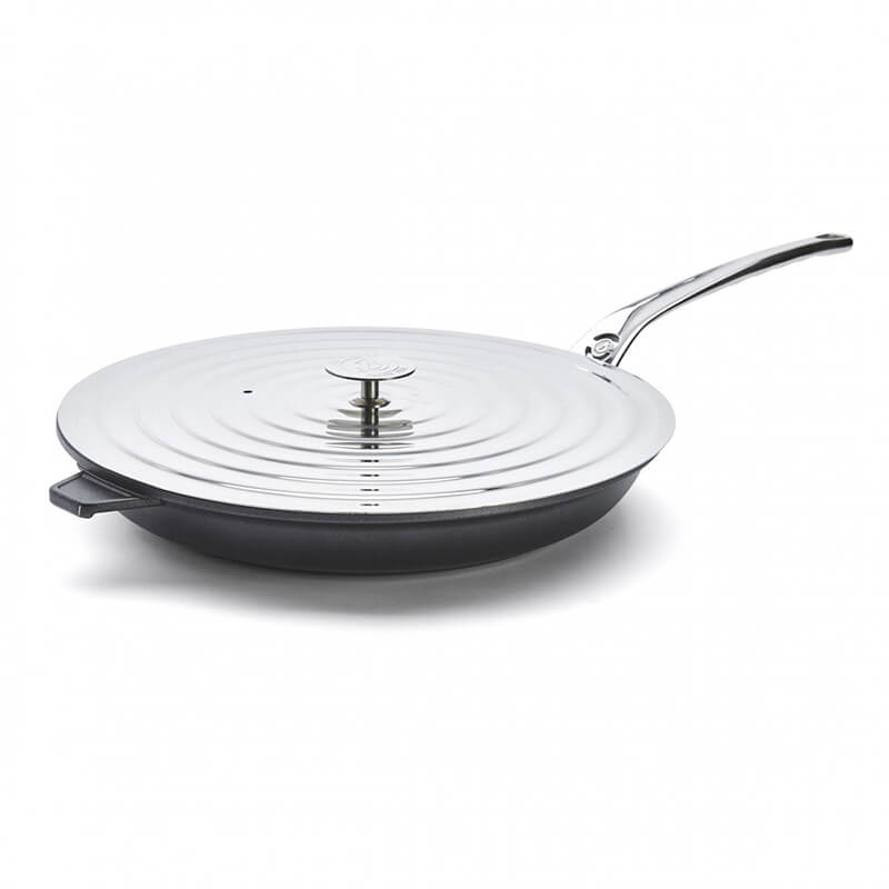 De Buyer Deckel aus Edelstahl für Pfanne Ø 32 cm