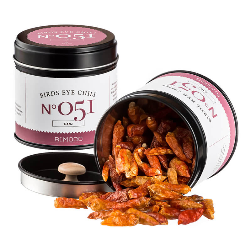 Bio Vogelaugenchili N° 051 von Rimoco, 25 g weitere Ansicht Bio Vogelaugenchili N° 051 von Rimoco, 25 g
