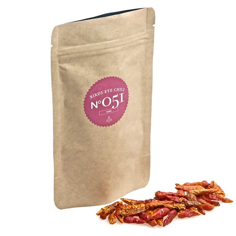 Bio Vogelaugenchili Nachfüllpack N° 051 von Rimoco, 25 g weitere Ansicht Bio Vogelaugenchili Nachfüllpack N° 051 von Rimoco, 25 g